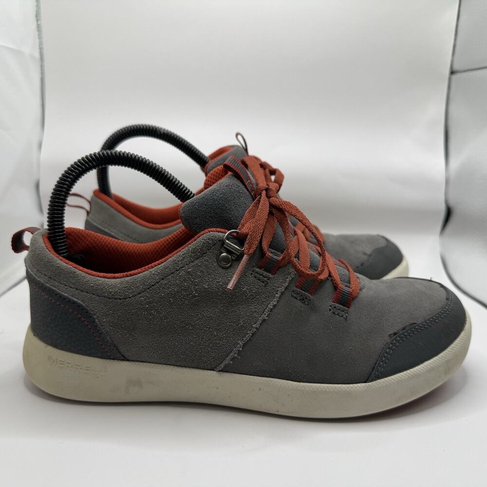 Merrell Freewheel LLT Gray Lace Up Sneaker Youth Size 4.5 M FREE SHIPPING